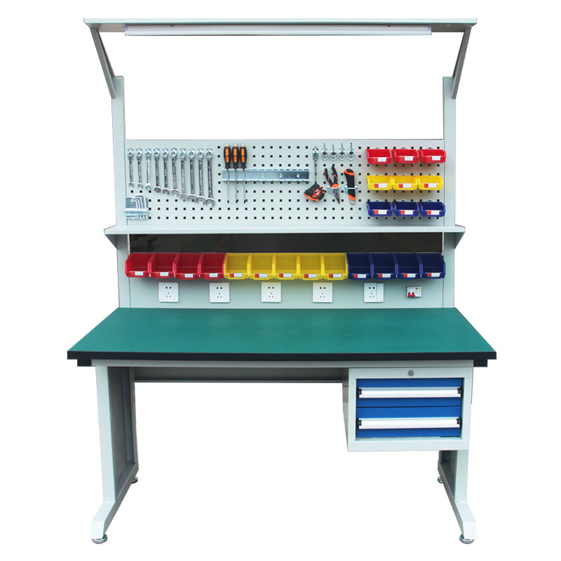 Laboratory Cold-Rolled ESD Antistatic Standard Workbench Lab Furniture